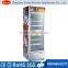 Supermarket refrigerator/vegetable refrigerating showcase/upright display fridge for supermarket