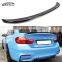 F82 M4 CS Style Carbon Fiber Rear Spoiler Truck Spoiler Wings car styling For BMW F82 M4