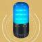 Novo design, logotipo personalizado, alto-falante Bluetooth de led baixado portátil para uso ao ar livre personalizado