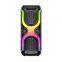 New Product Outdoor Portable Dual 4 Inch Deep Bass Long-Term Playback RGB Lights With Display Screen Speaker