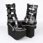 fashion Punk Boots/ lolita shoes with metal buckle
