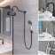 Highly adjustable      flexible       and compatible with various decor styles       comfortable water experience Suite mixer series