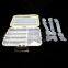 Fishing tackle box waterproof box transparent utility lure box fishing tools