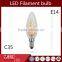 TUV CE ROHS CERTIFICATE C35 2W E14 3doodler LED filament