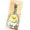 2016 New design lazy egg yolk pvc luggage tag
