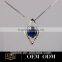 hot sale fashion 925 silver jewerly american diamond necklace sets