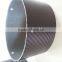 Carbon fiber exhaust pipe wholesale muffler pipe with 3K twill surface finish