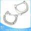 316L Stainless Steel Bar Nose Ring Feather Septum Piercing For Indian