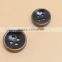 Sedex Audited Factory 2 Pillar Old tarnished 4 holes Wooden Button