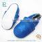 funny genuine leaterh baby prewalker shoes