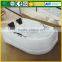 Freestanding whirlpool massage bathtub with air pump price