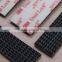 Self adhesive hook and loop tape with 3M glue
