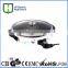 stainless steel round electric pizza pan pizza maker automatic