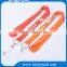 Wholesale cheap custom yellow polyester lanyard