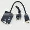 Manufacture price male hdmi to female vga adapter for laptop