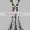 Sexy Zuhair Murad Black Embroidery Red Carpet Dress Floor Length Gown Dress For Party Vestidos Femininos TPD316