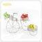 Antique Metal Flower Planter Holder for Garden Deco