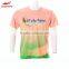 High Quality Dongguan Factory Oem Dry Fit Italy Ink Sublimation Printing T-shirt