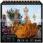 Cetnology-animal float fiberglass parade vehicle turtle float