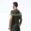 100% polyester dry fit fashion short sleeve custom mens running t shirt in stock
