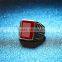 Factory wholesale fashion jewelry geometric gemstone abtique silver ring for girls