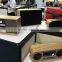 led Flash lights disco speakers with portable handle Multi-Color wireless bluetooth lighted speaker