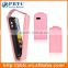 Set Screen Protector Stylus And Case For Samsung Galaxy Y S5360 , Pink Paint Leather Case For Phone