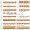 Unpainted Beech Wood Mouldings