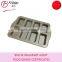 YG-111222 12 square cavity metal molds/square muffin pan/square cupcake mold