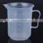 1000ml plastic beaker with comfortable handle,Laboratory Plastic Beakers