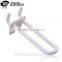 High quality double ring metal U shape supermarket slatwall hook