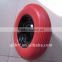 4.00-8/400-8 colourful flat free wheels ,PU foam tubeless for wheel barrow                        
                                                Quality Choice