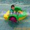 Kids Hand paddle Boat Placing Swimming Pool