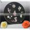 2016 Hot newest design stamping nail art plates , tainless steel stamping plates painted plate designs