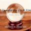 Factory directly sale wholesale price European style crystal ball with wooden base