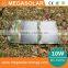 15W waterproof solar cell phone charger 5V 2A output