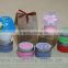Metal tin container essential perfume oil candle