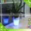 Plastic LED Flower Pot/LED Lighted Planter Pots