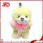 Wholesale animal toy bunny plush rabbit keychain,stuffed bunny keychain