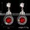 2016 Popular Fashion Diamond Earrings Double Sided Front and Back earring hidden camera