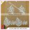 HC-6165-1 Hechun Fancy Latest Fashion Beading White Stretch Bridal Lace Fabric