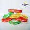 embossed silicone mosquito repellent bracelet with printing