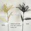 High quality multi-color glitter artificial flowers for christmas decorations