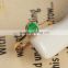 Factory wholesale Jewelry color treasure 18 carat gold inlaid natural emerald Ring fashion gemstone Ring Jewelry