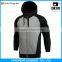 Wholesale high quality organic cotton zipper pullover fleece hoodie