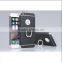 The latest exclusive design with ring buckle three sections of mobile phone case metal+pc cover for iphone 7 and 7 plus