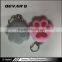 New arrival custom smart palm 3d shaped keychain with lighter