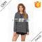 2016 fall New fashion stripe two tone wholesael bulk hoodies for women
