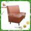genuine leather modern sofa restaurant sofa booth