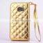 Bling Bling Wallet Leather Stand Case for Samsung Galaxy S6